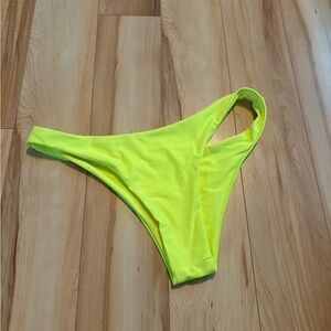Source Unknown Neon Yellow Bikini Bottom